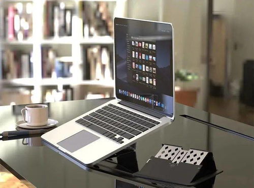 辦公新寵 1秒開合，薄至1.7mm的10檔高度電腦支架，高效實用新選擇